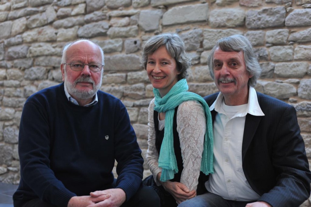 liTrio: Hanns Peter Zwißler, Ulrike Schäfer und Martin Heberlein. Foto: Matthias Lauerbach.