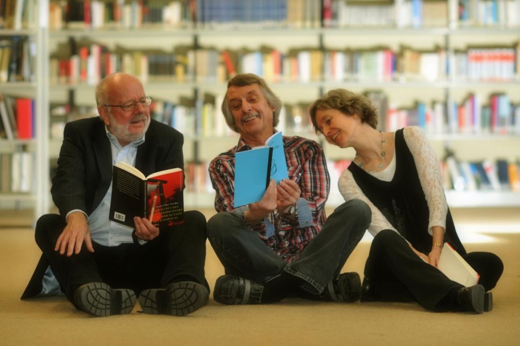 liTrio: Hanns Peter Zwißler, Ulrike Schäfer und Martin Heberlein. Foto: Matthias Lauerbach.