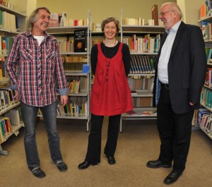 liTrio - Martin Heberlein, Ulrike Schäfer und Hanns Peter Zwißler. Foto: Matthias Lauerbach.