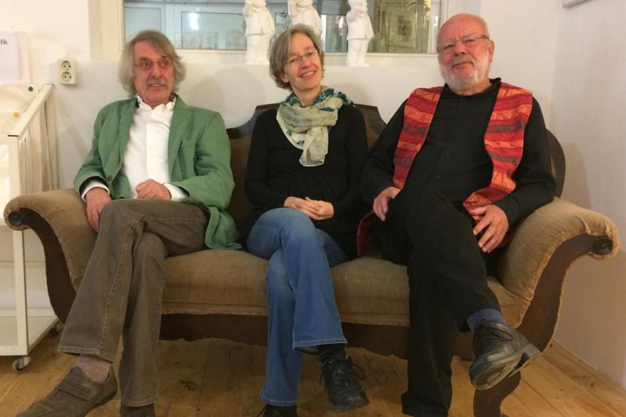 Martin Heberlein, Ulrike Schäfer und Hanns Peter Zwißler